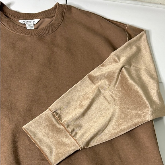 Women’s ATHLETA Retroplush Velvet Crewneck Oversized Sweatshirt Size XL - Picture 4 of 7